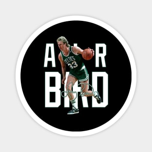 Larry Bird Legend Air Bird Basketball Signature Vintage Retro 80s 90s Bootleg Rap Style Magnet